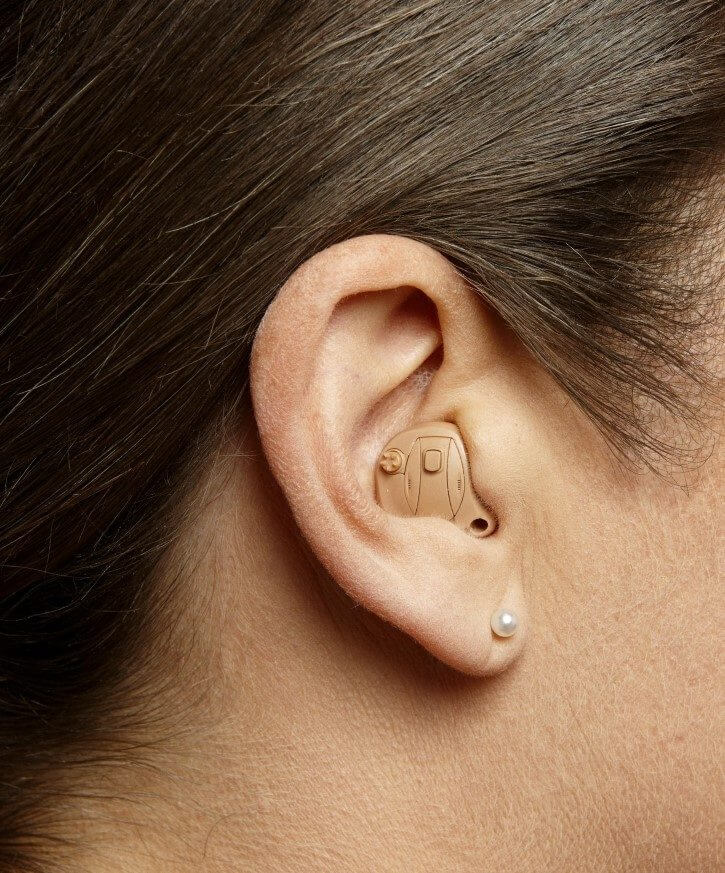 Im-Ohr-Hörgerätetypen ITC